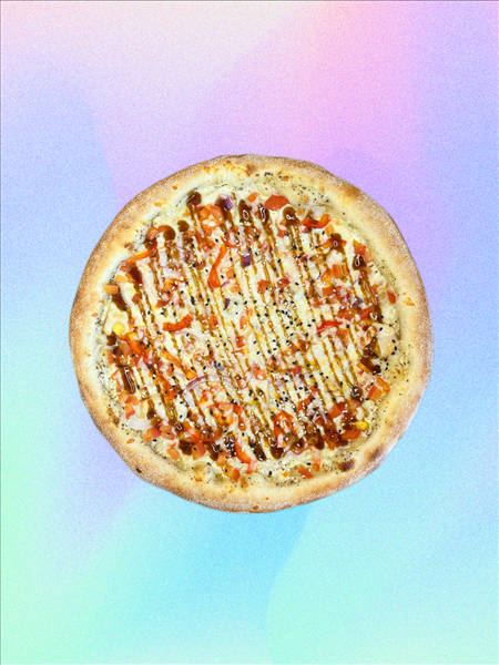 Курица терияки-пицца