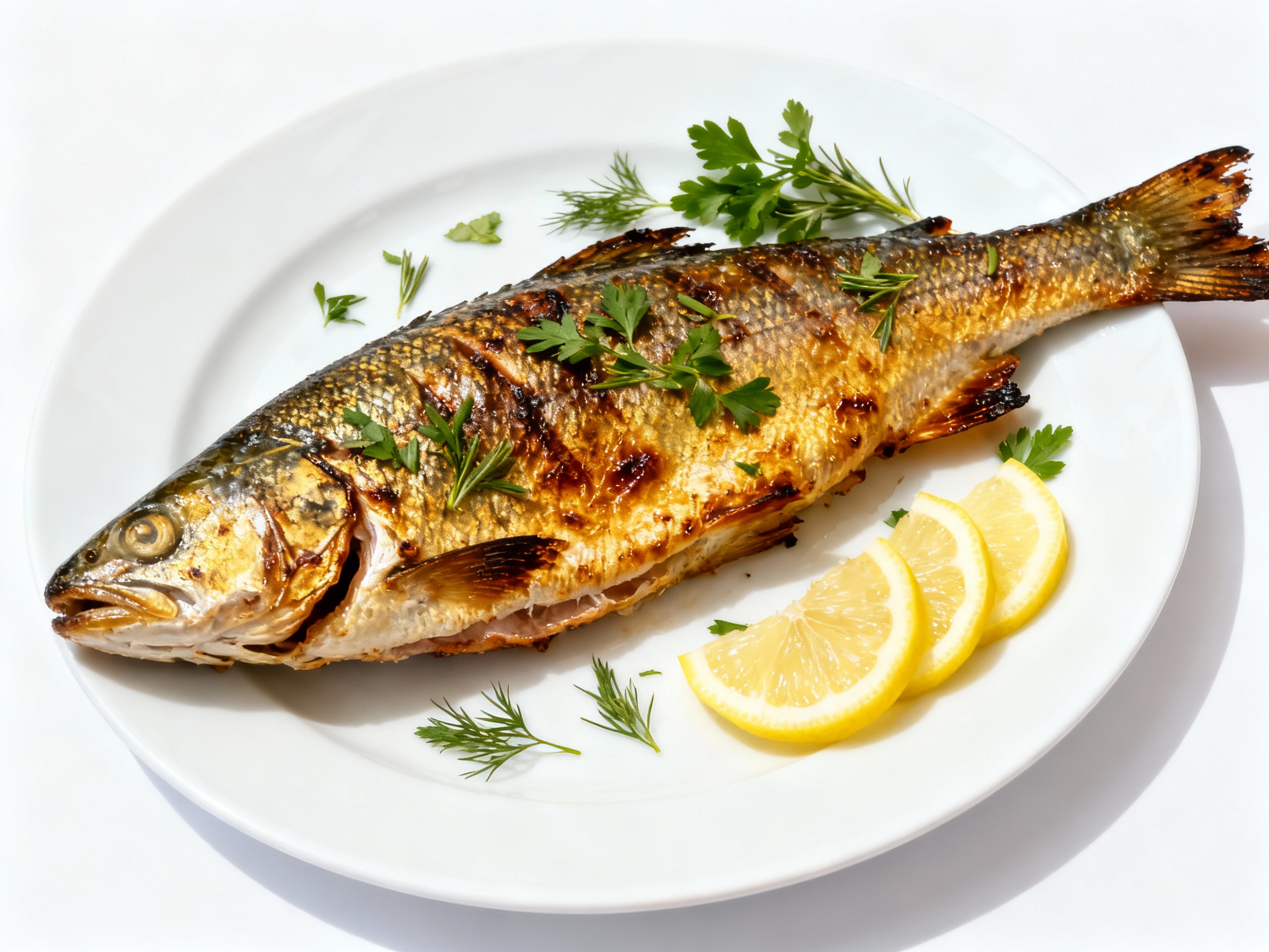 Форель на гриле