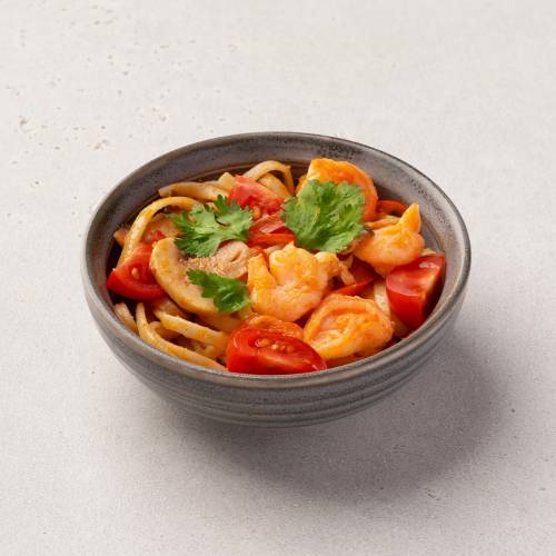 Wok том ям с креветками M