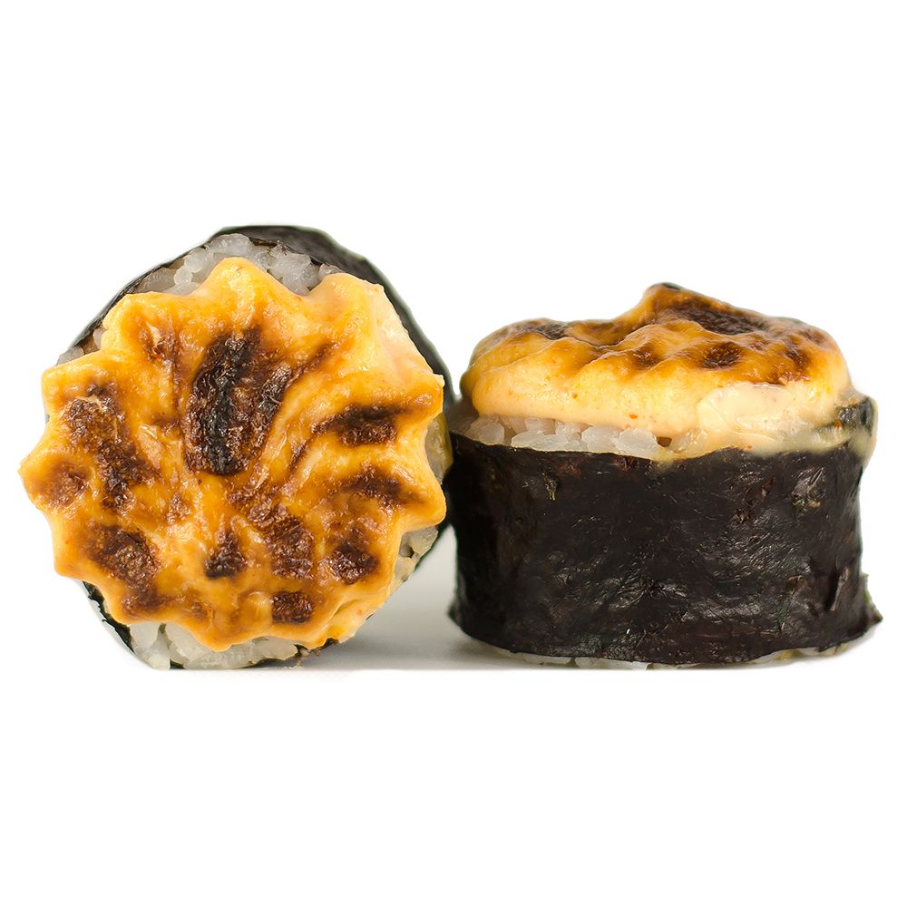 Запеченный ролл Три Рыбки 4 шт.