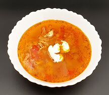 Щи с курицей