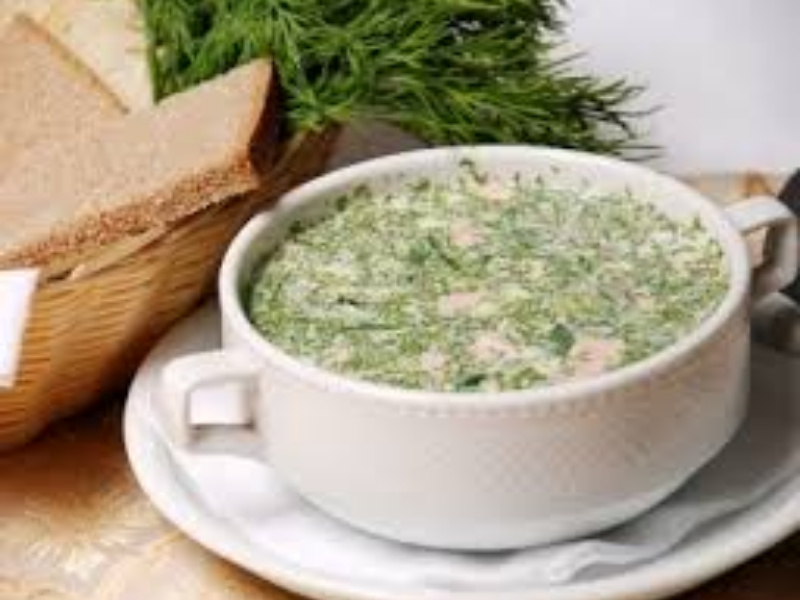 Окрошка классическая овощная
