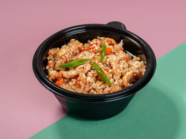Рис с курицей