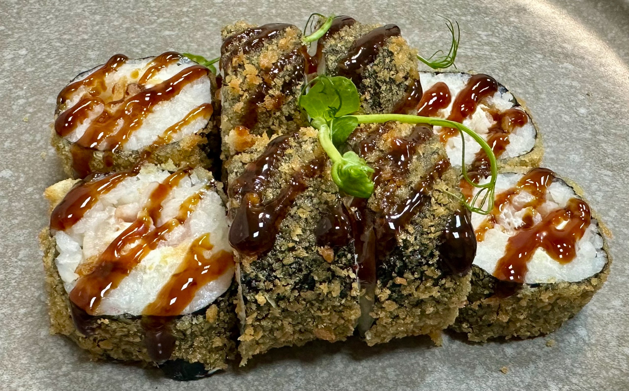 Жареный с беконом 