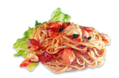 Удон с морепродуктами