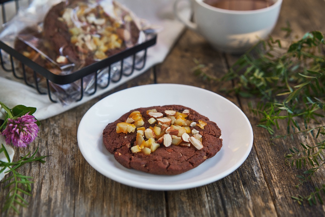 Кукис шоколадные с Миндалем и Апельсином