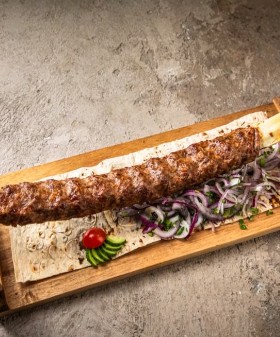 Люля-кебаб из баранины на кости