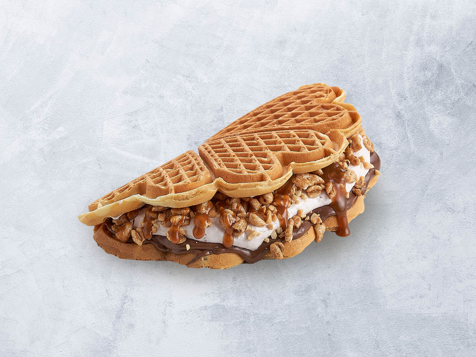 Вафля Сникерс Большая Chibbis.