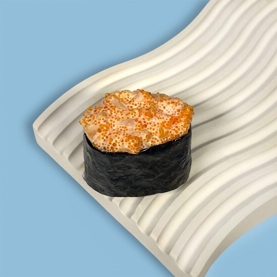 Гункан с гребешком