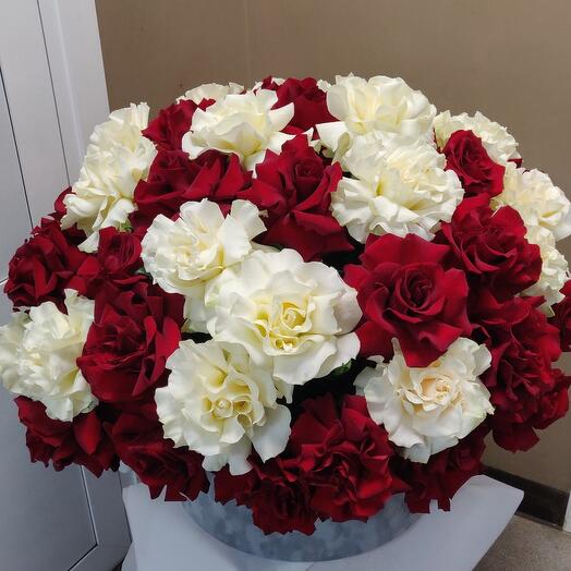 Премиум.Огромная композ.шикарных франц.роз