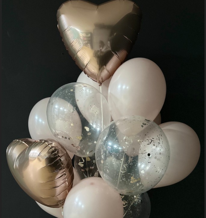 Фонтан из гелиевых Шаров