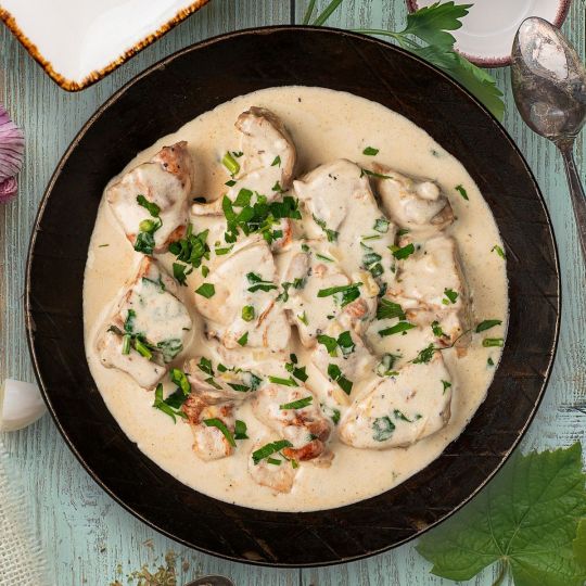 Цыпленок Чкмерули