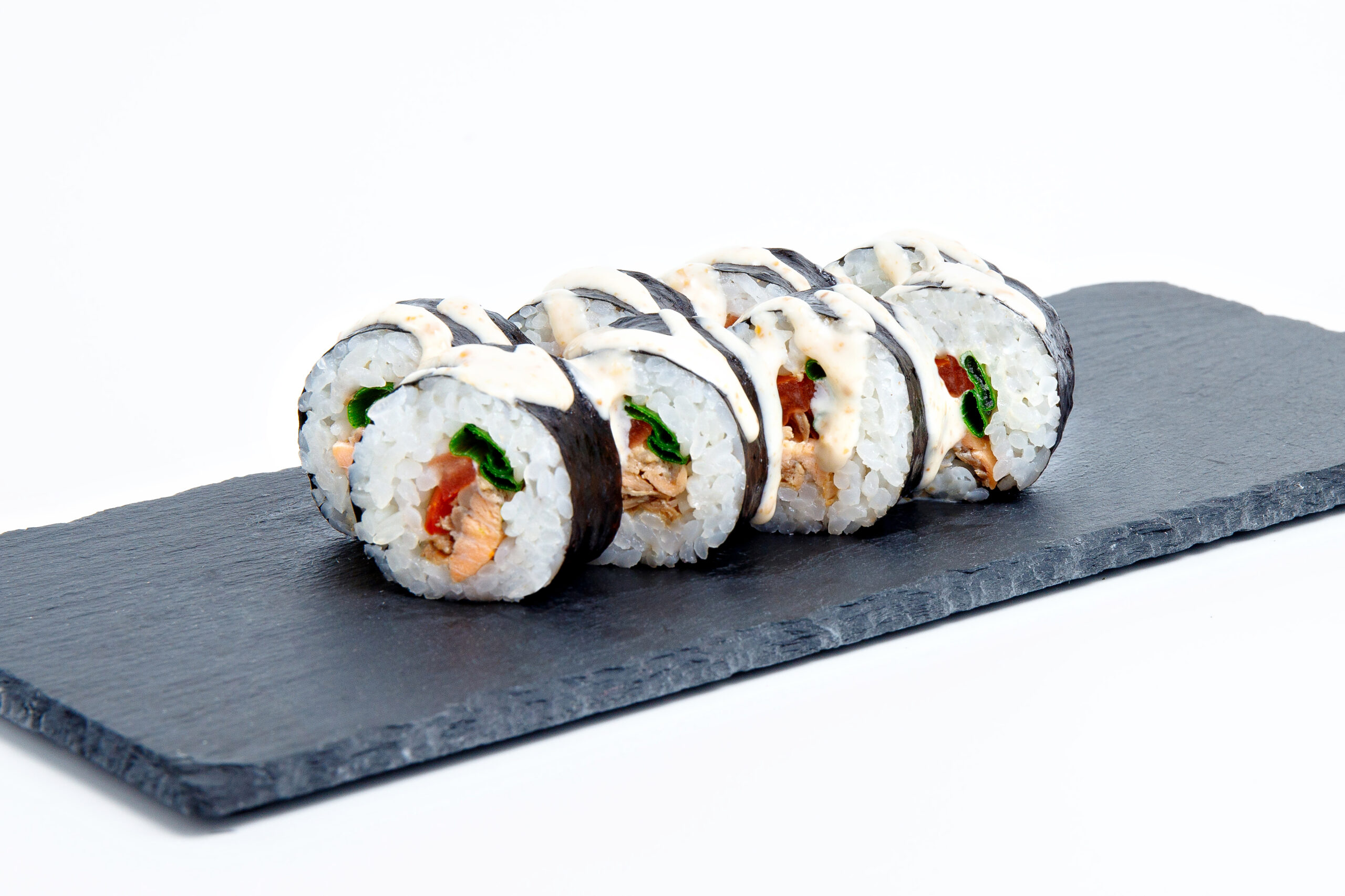 Ролл с Жаренным Лососем