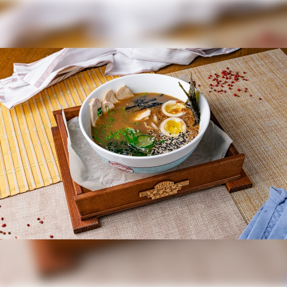 Рамен с курицей