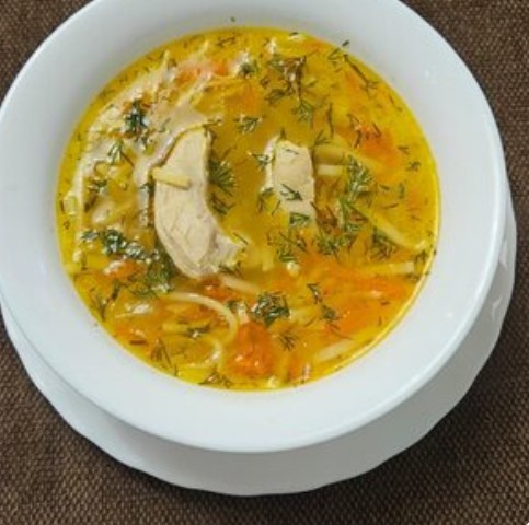 Суп-лапша с курицей