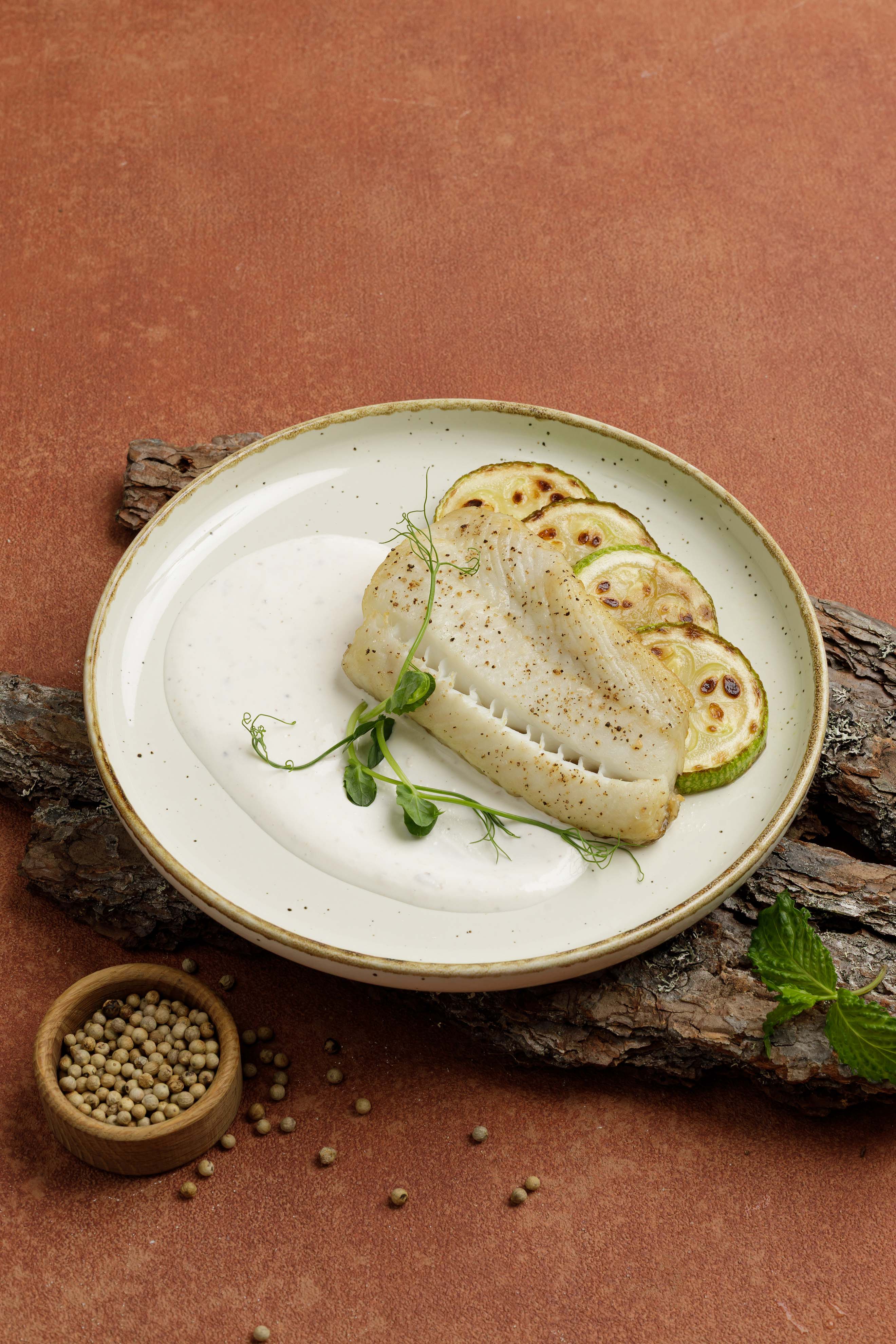 Палтус жареный