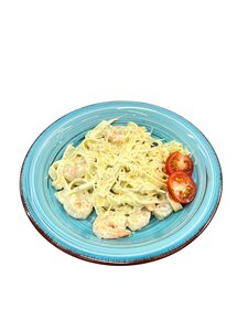 Паста с креветками