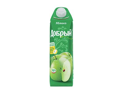 Сок «Добрый» яблочный 1л