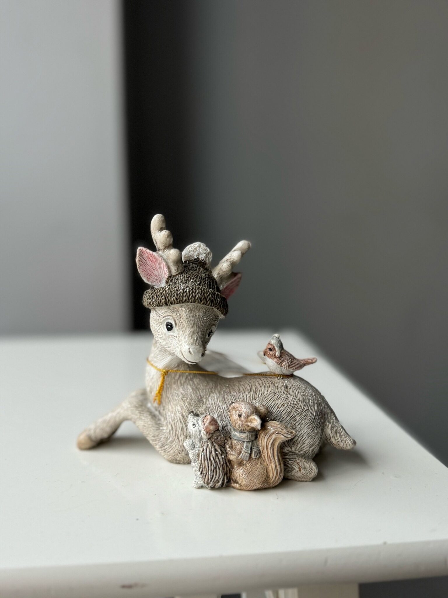 Фигурка Олень и друзья НГ 13 см 763846