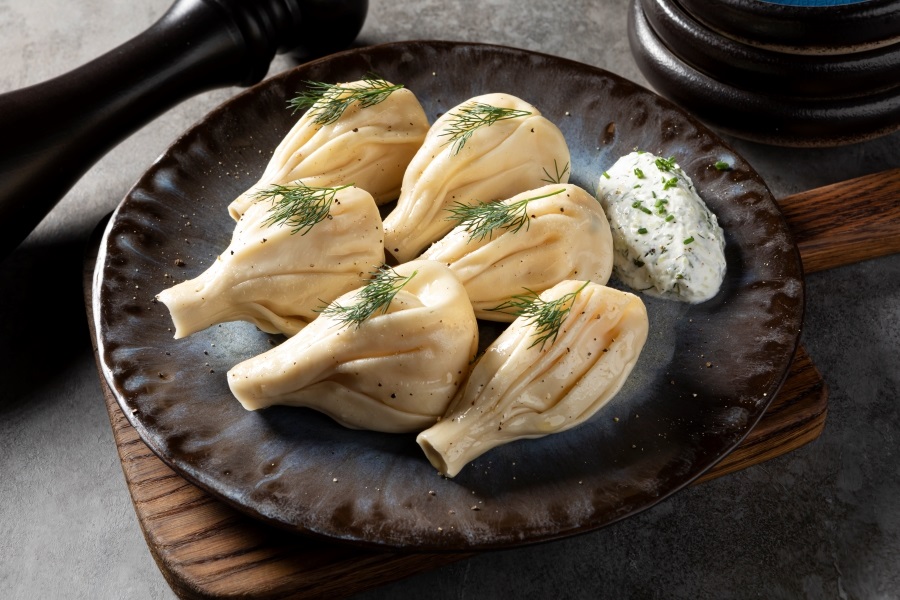 Хинкали с телятиной