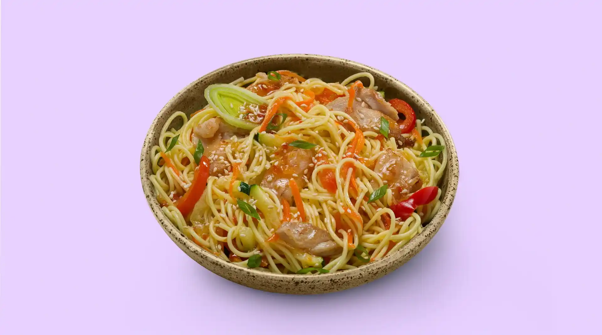 Рамен с цыпленком