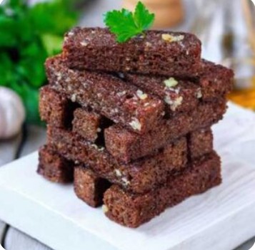 Гренки с чесноком