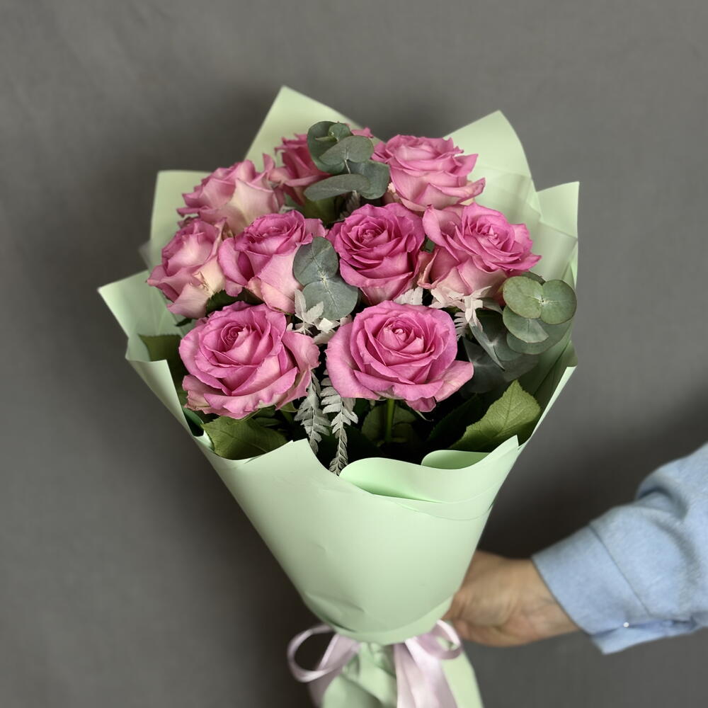 Букет с розой Sweet Unique 9 шт