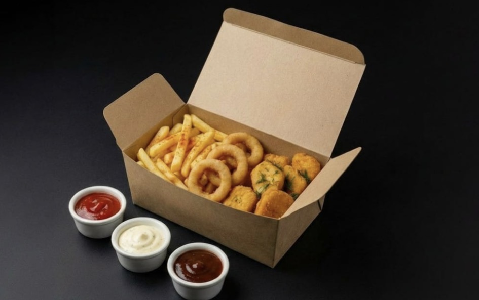 Снек бокс с соусом