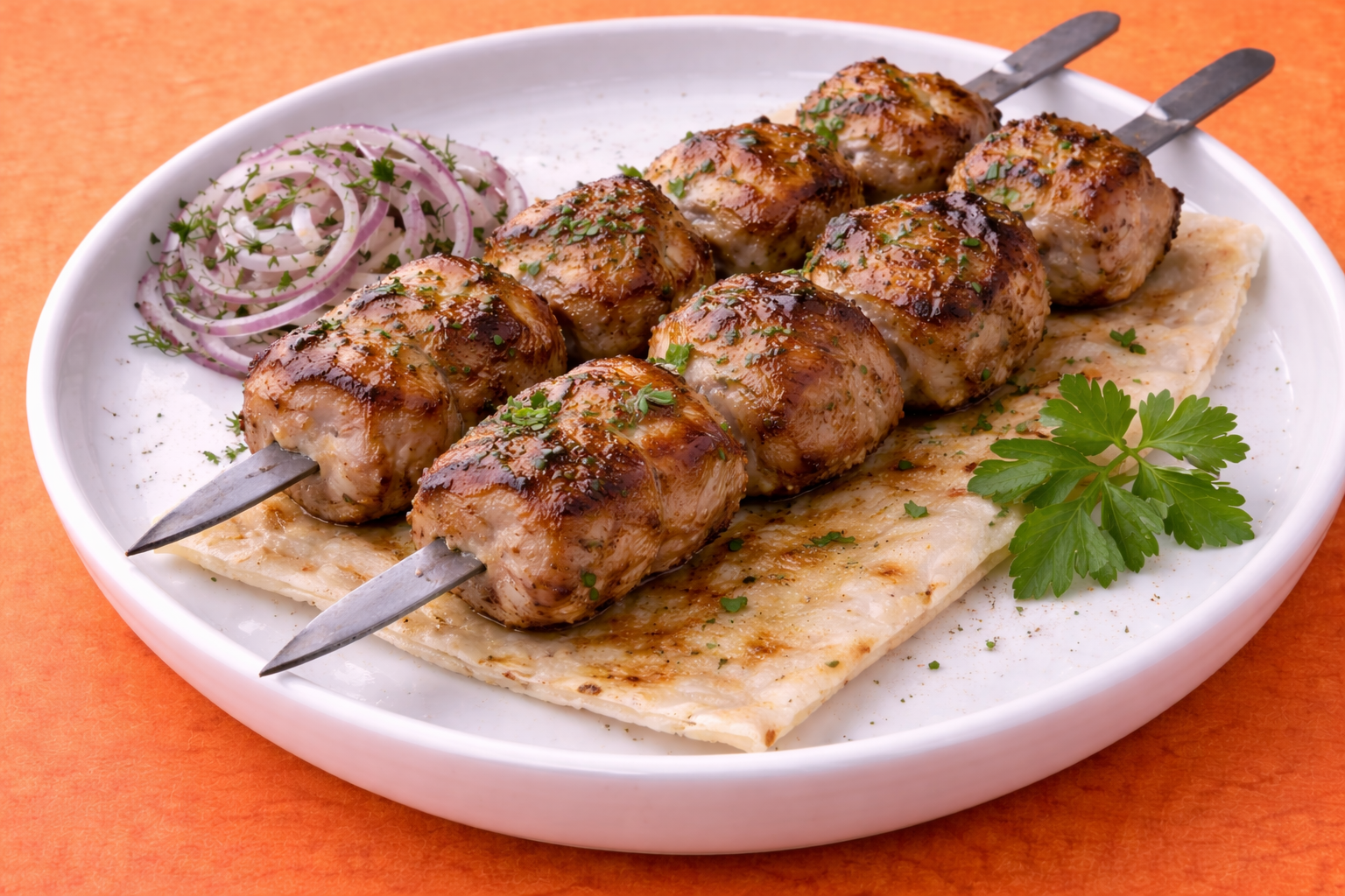 Шашлык из свиной шеи