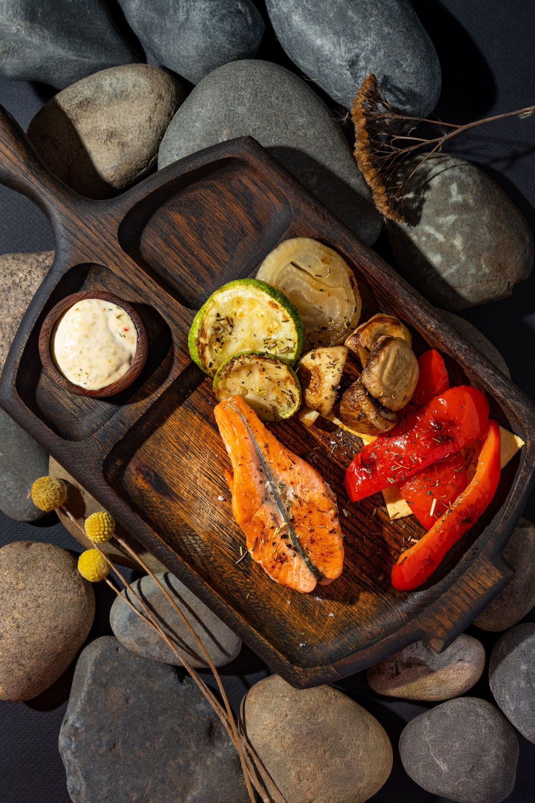 Форель на гриле