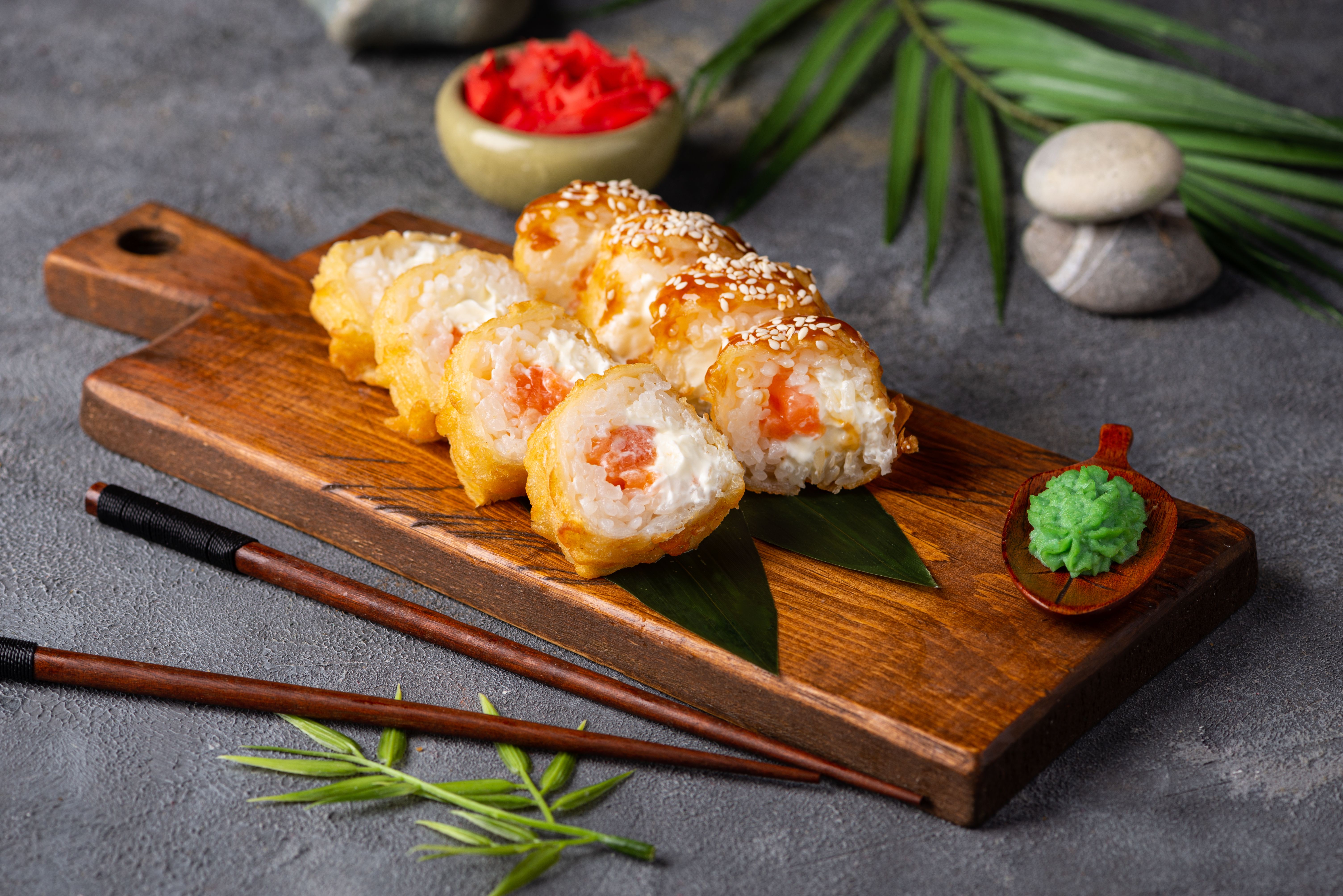 Нежный Лосось темпура