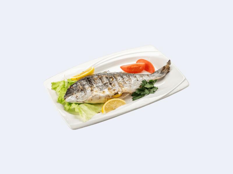 Дорадо на мангале