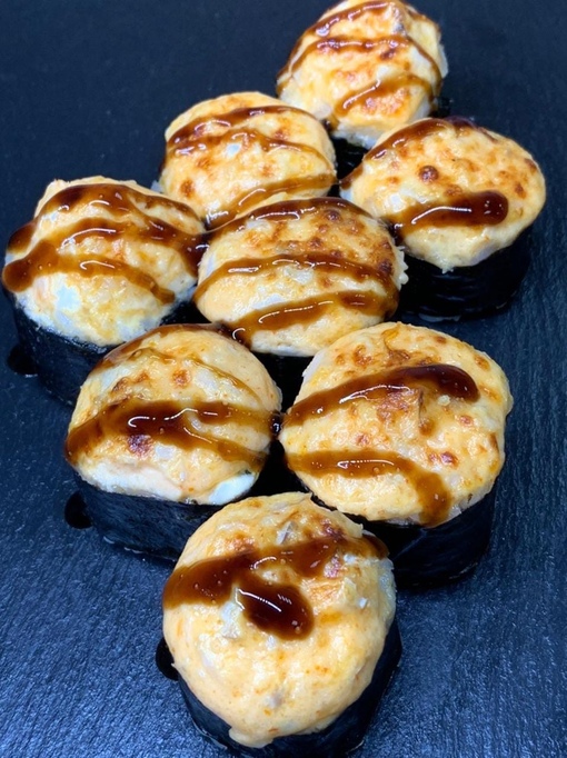 Запеченный ролл с Горбушей (СЫРНЫЙ)