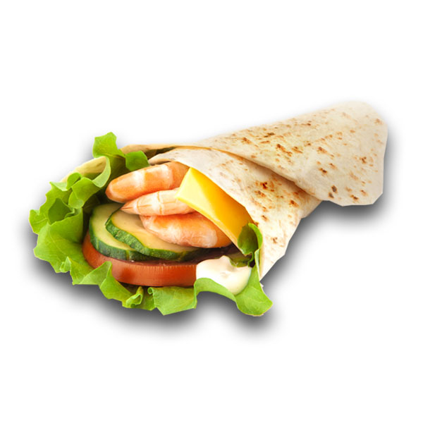 Ролл с креветками