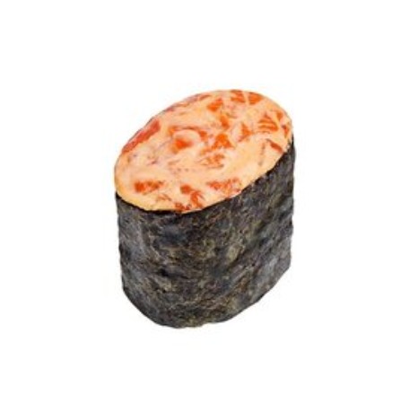 Нигири Тунец с ореховым соусом