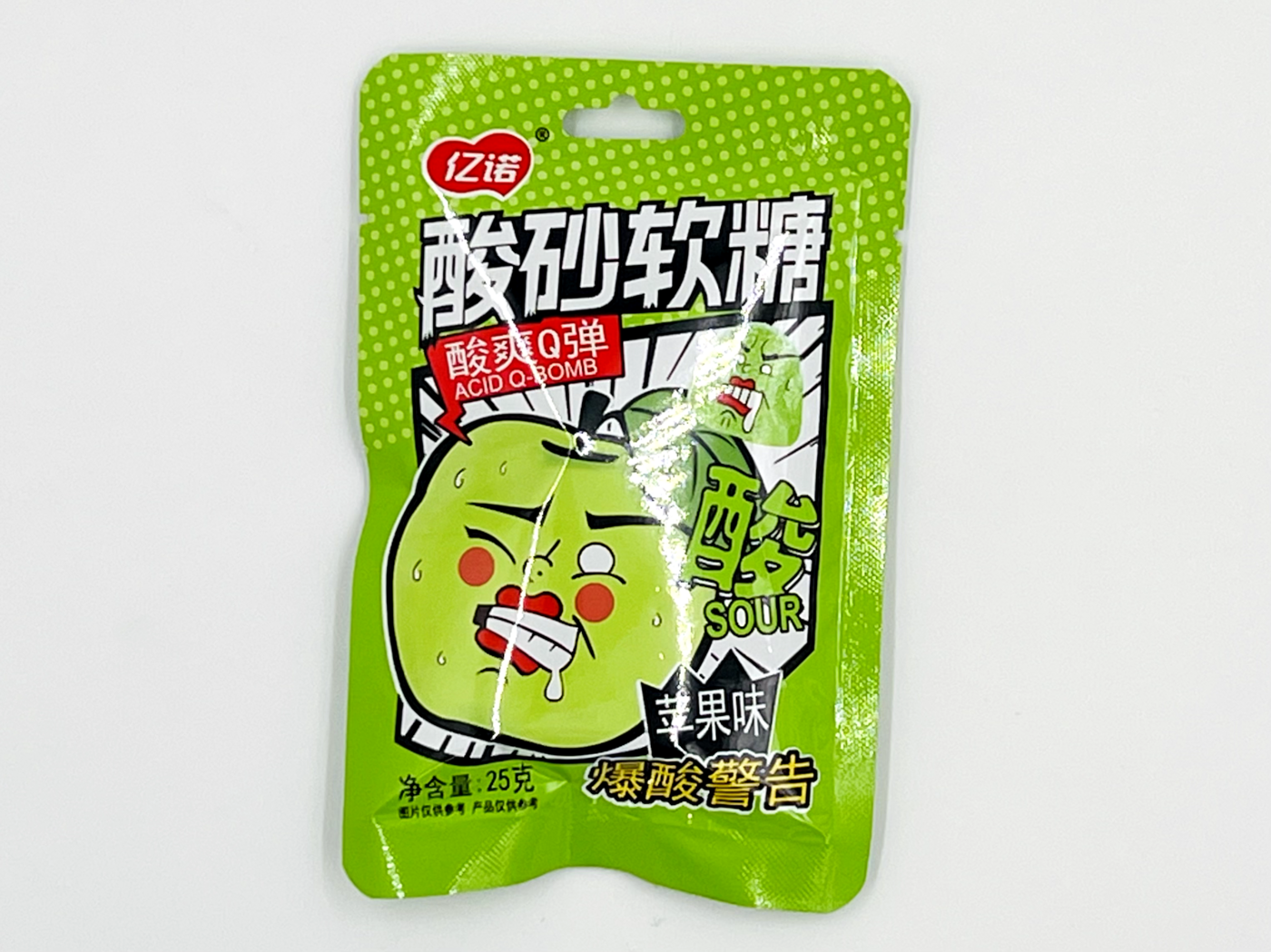 Мармелад со вкусом зелёного яблока