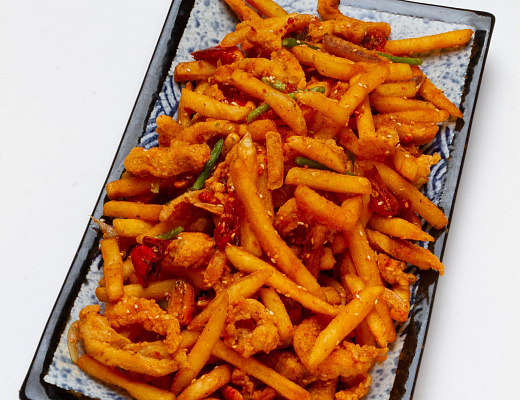 Курица с картофелем