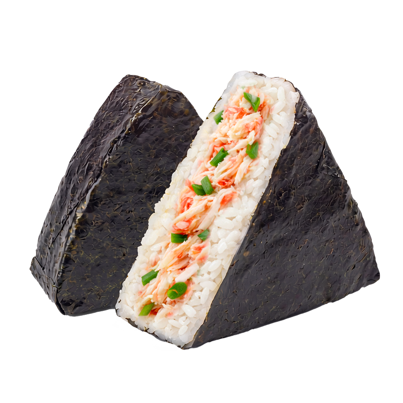 Онигири Унаги краб, 1 шт.