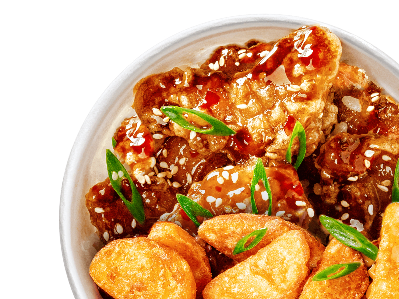 Цыплёнок в тайском глейзе