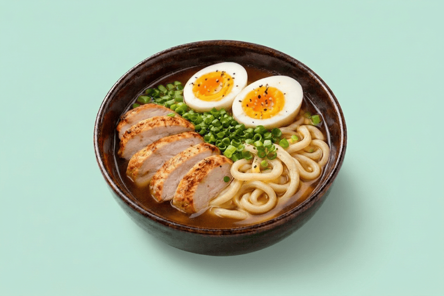 Рамен с курицей