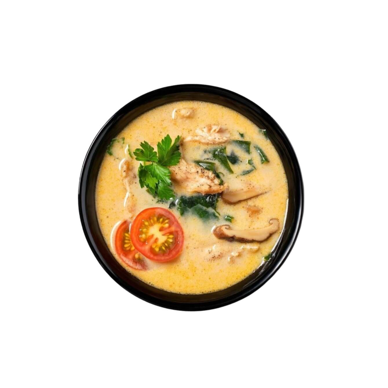 ТОМ КХА СУП С КУРИЦЕЙ + рис 80 гр.