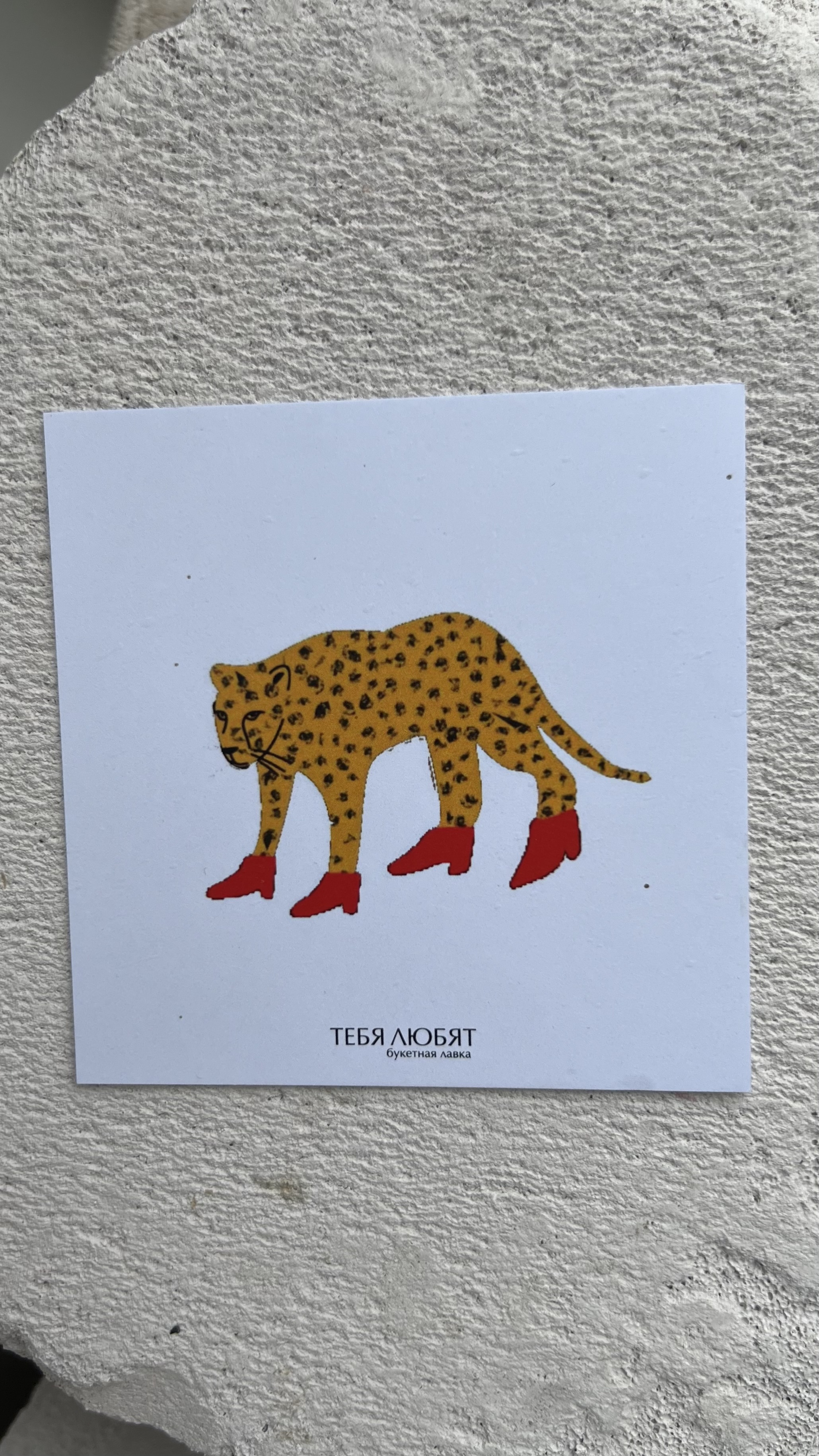 Открытка "Лео в черевичках"