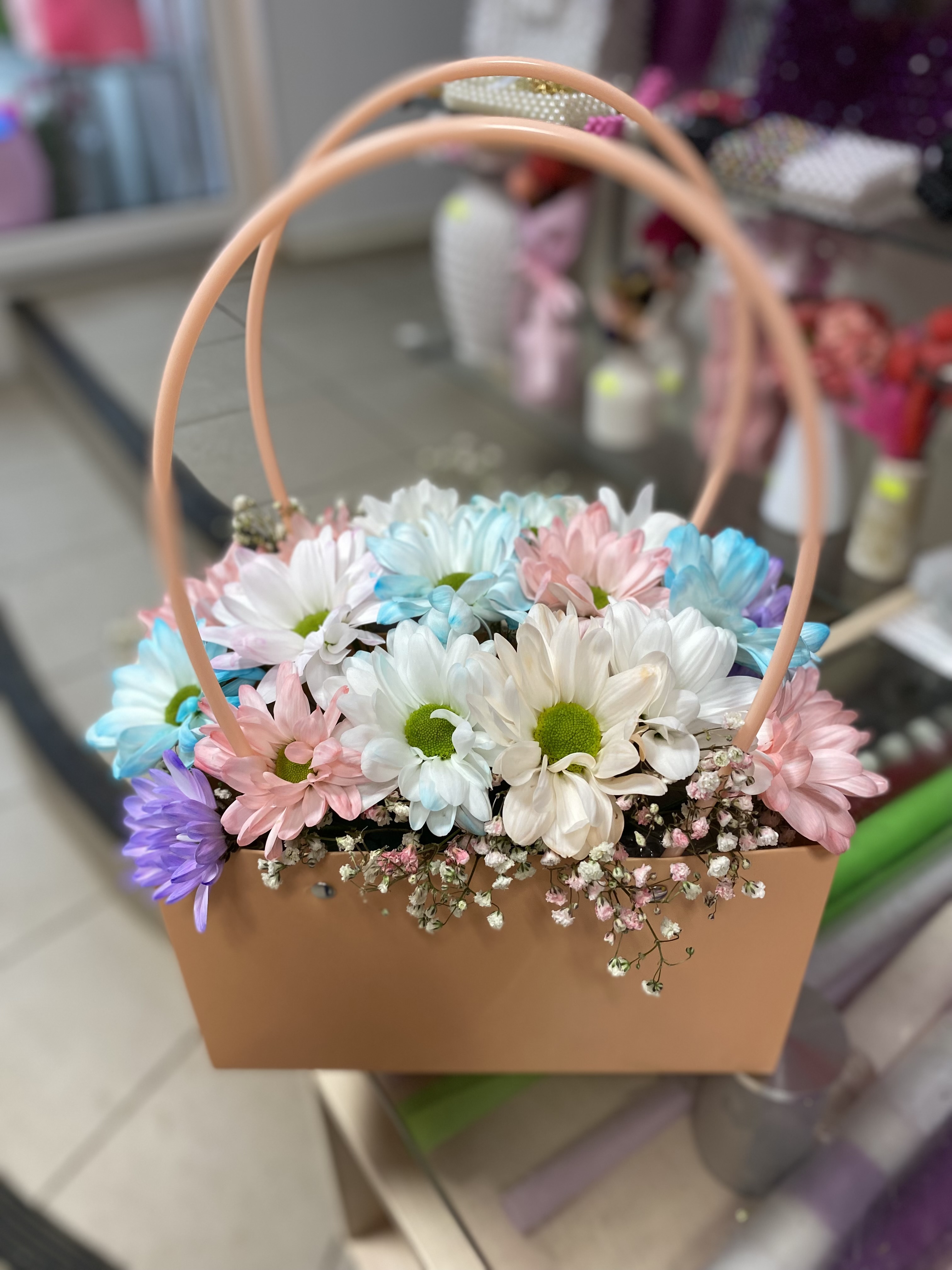 Сумка с цветами 