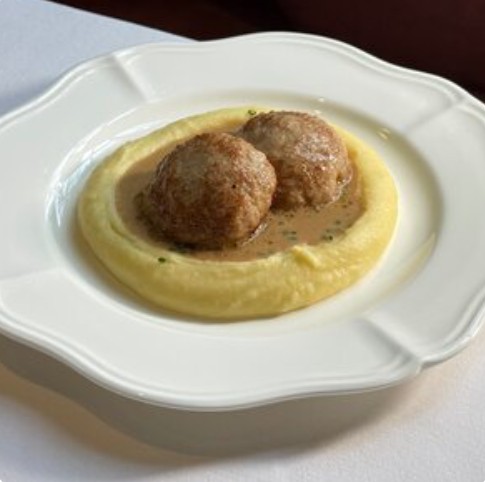 Котлеты из индейки с картофельным пюре