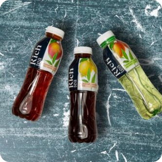 Чай Rich Черный чай с персиком