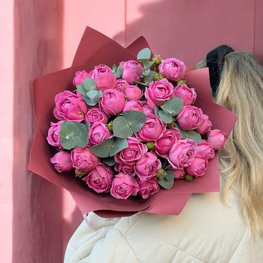 Мисти пионовидная роза