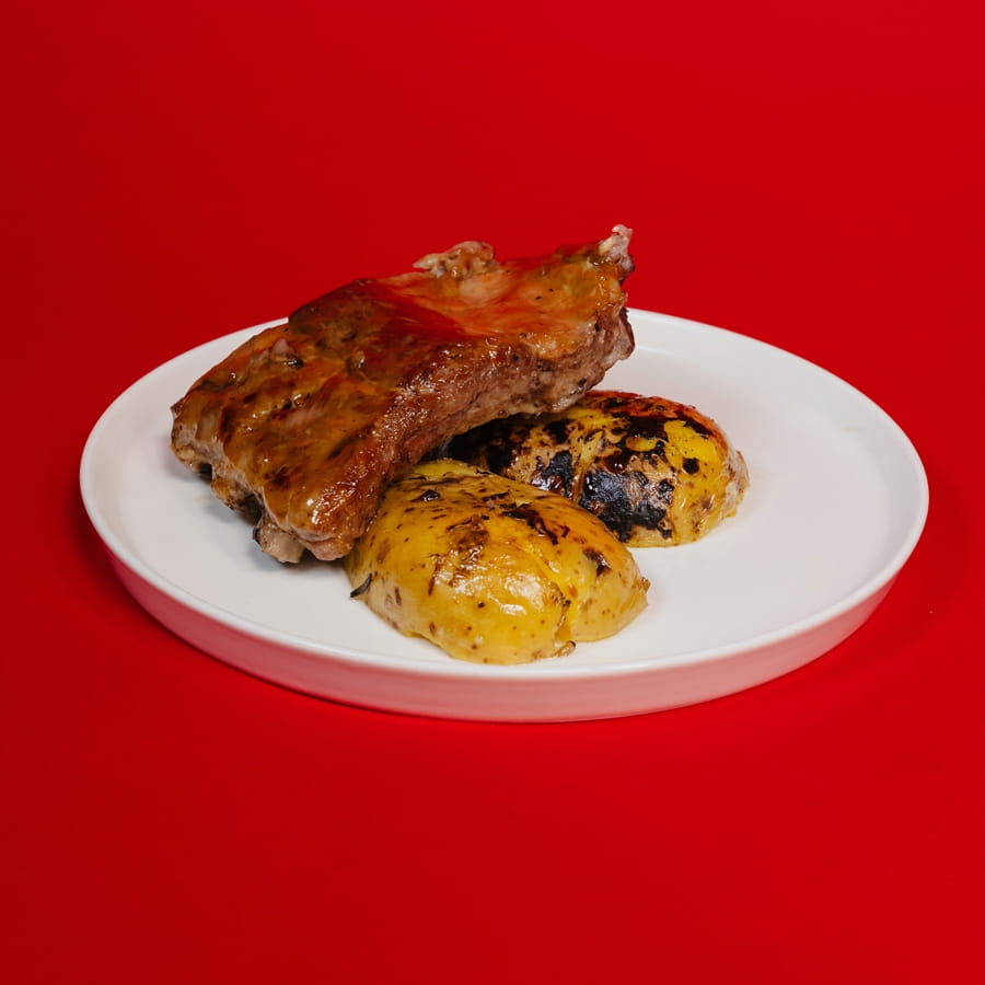 В медово-горчичном соусе