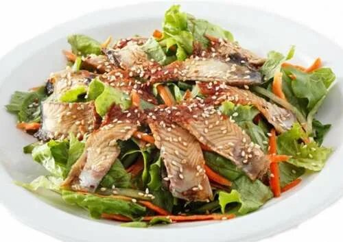 Салат с Угрем