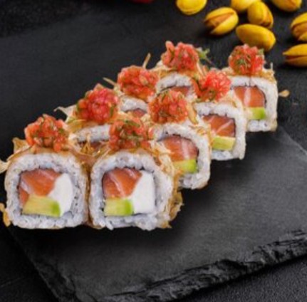 Ролл Бонито тунец в сыре