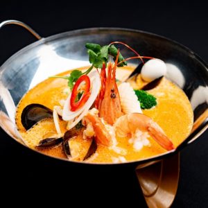 Суп карри с морепродуктами